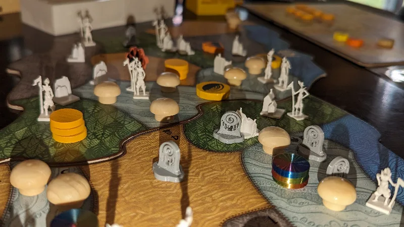 Spirit Island Accurate Blight Token (tighter tolerance)