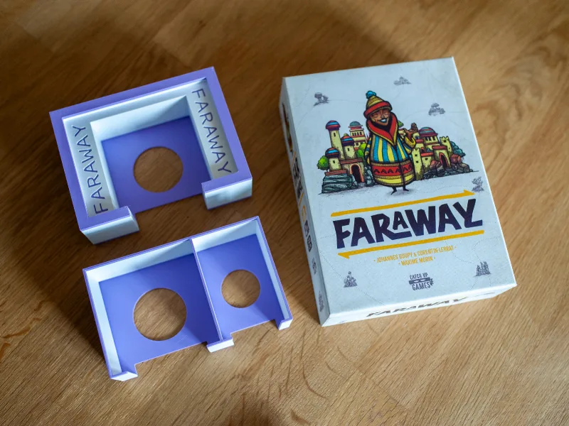 Faraway Cardgame Insert Organizer