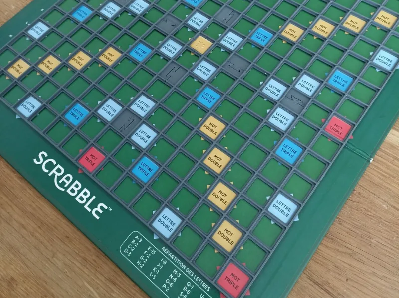 four-part scrabble grid