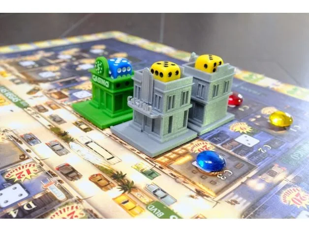 Lords of Vegas buildings and risers