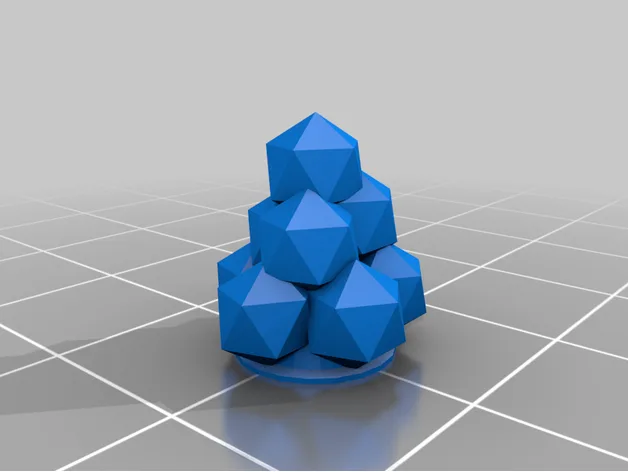 Power Grid Coal pawn - Easier to print