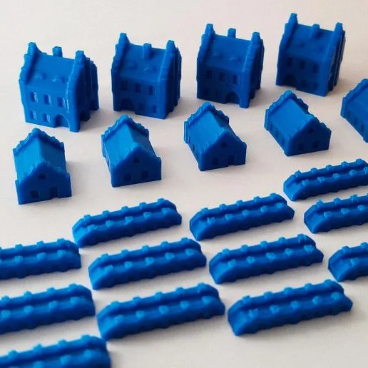 Set of parts for Catan - Czech