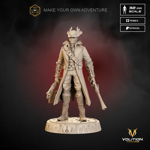 The Hunter | For Board Game | Bloodborne | Fan Art