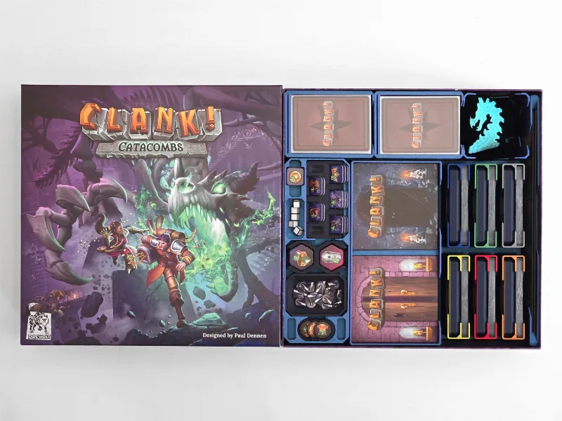Clank Catacombs w/Expansions - Organizer Insert
