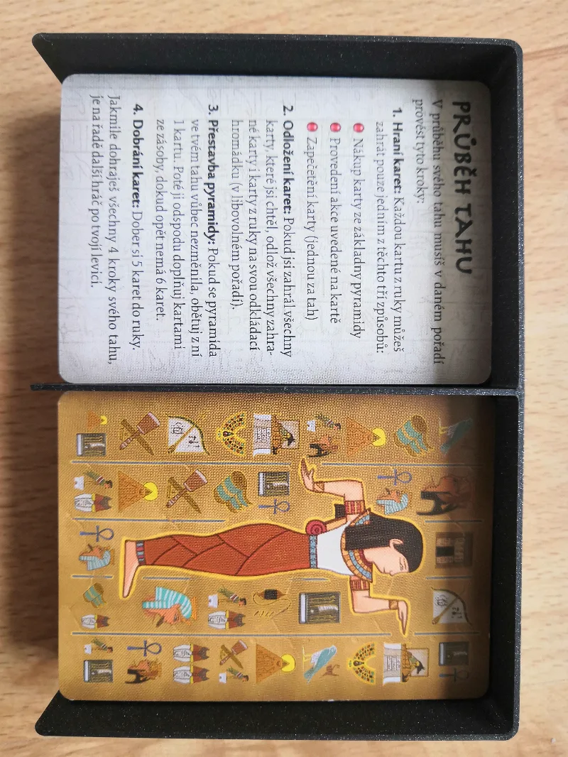 Board Game Insert: Valley of the Kings / Ve stínu pyramid