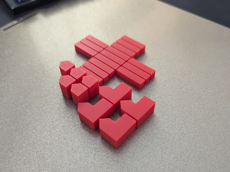 CATAN 6th Edition Player Pieces