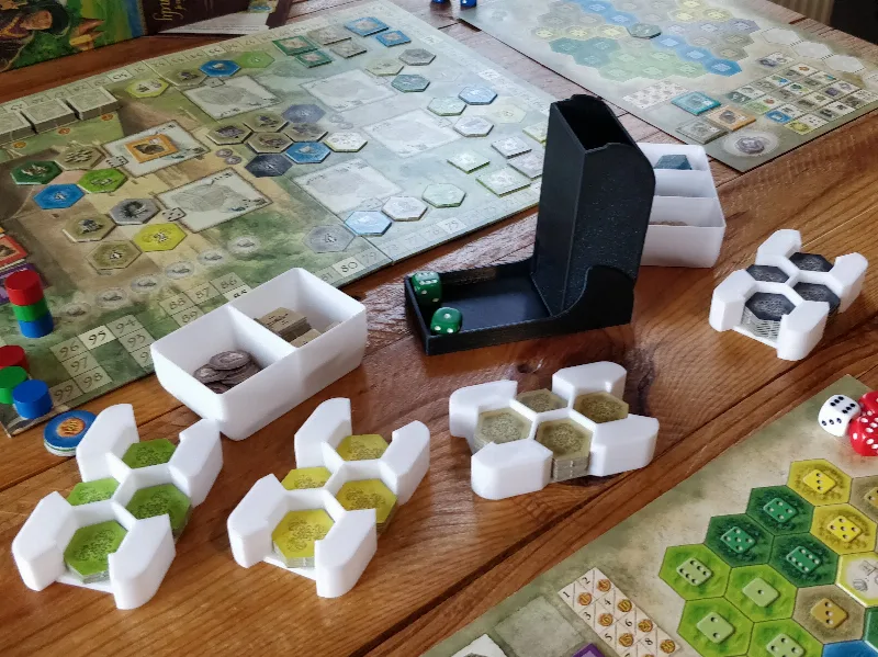 The Castles of Burgundy Dice Tower (Die Burgen von Burgund)