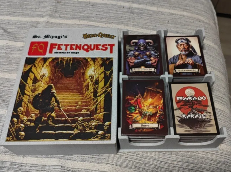 HeroQuest Rule Expansion Fettenquest Card Box