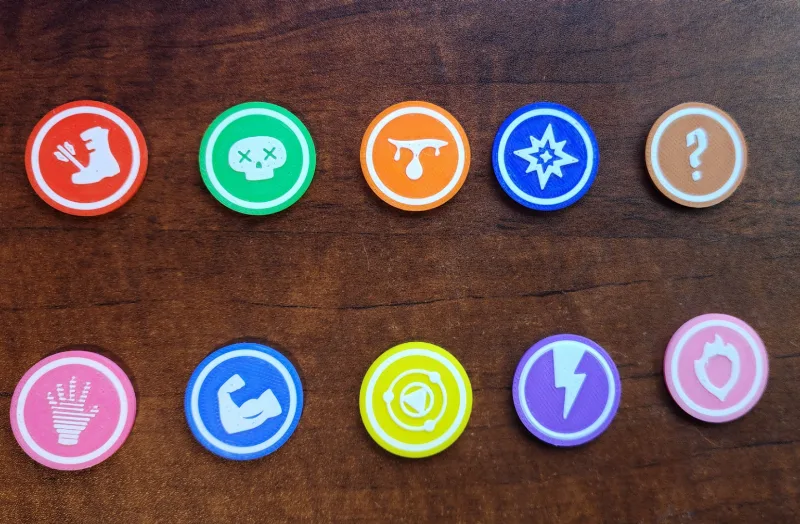 Frosthaven Trap Condition Tokens