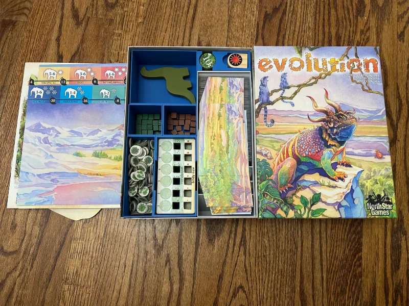 Evolution w/ Climate Expansion Board Game Insert