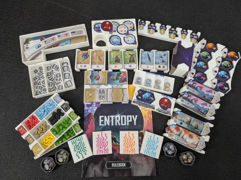 Entropy Board Game Insert