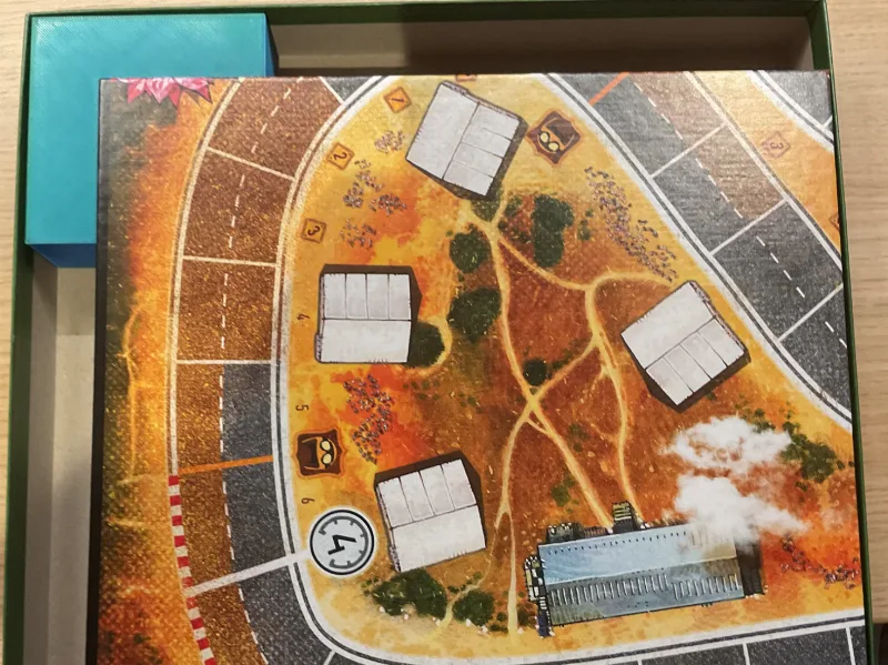 Heat Pedal to the Metal - Holder for Game Boards