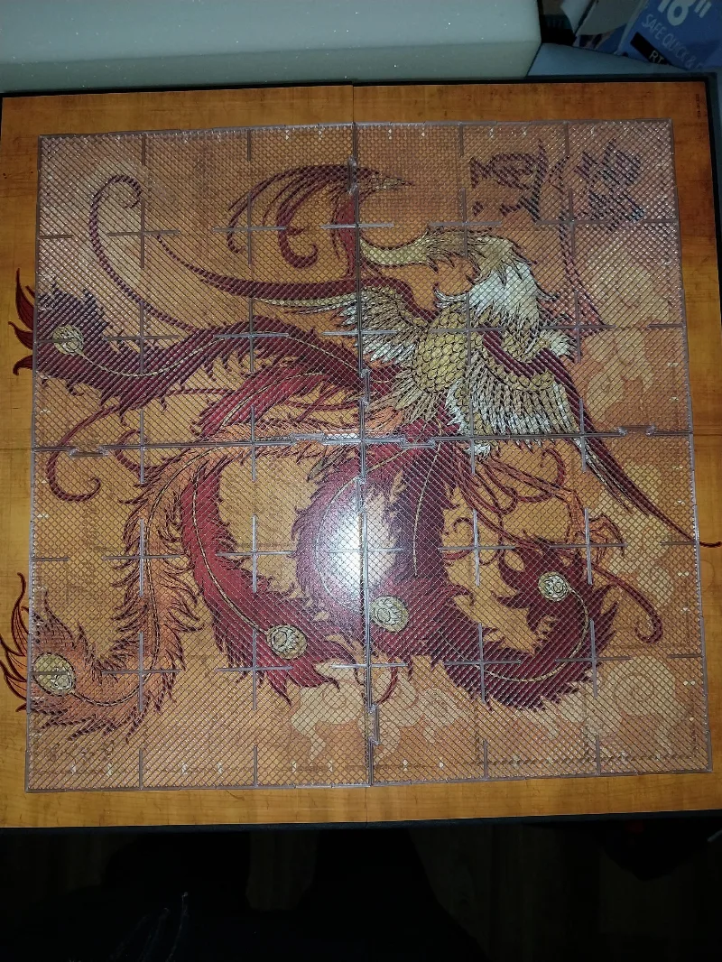 Tsuro Board Game 3x3 Grid