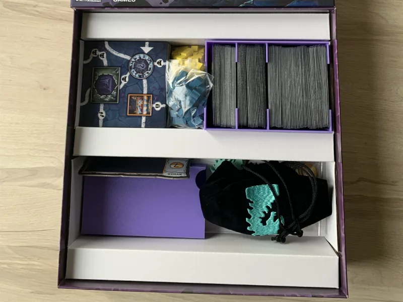 Clank Catacombs Card holder box insert organizer