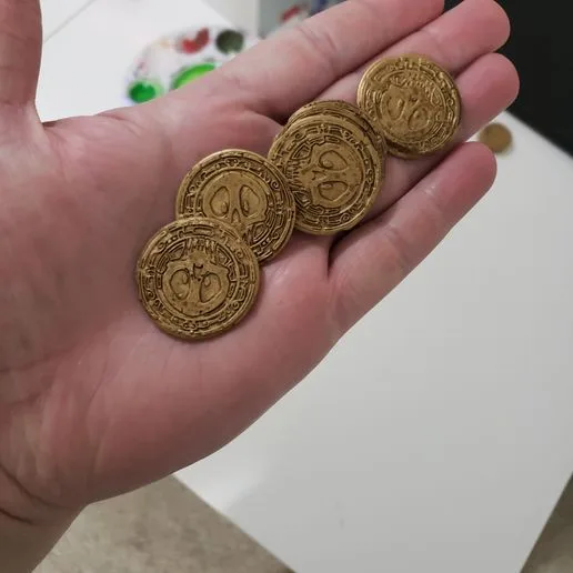 Dice Throne Cursed Pirate Dubloon Coins