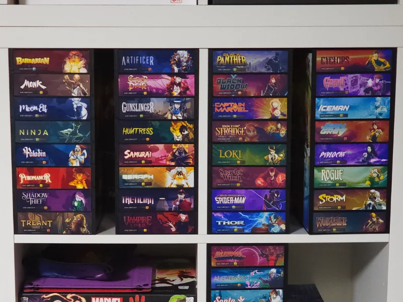 Dice Throne Kallax Storage Tower