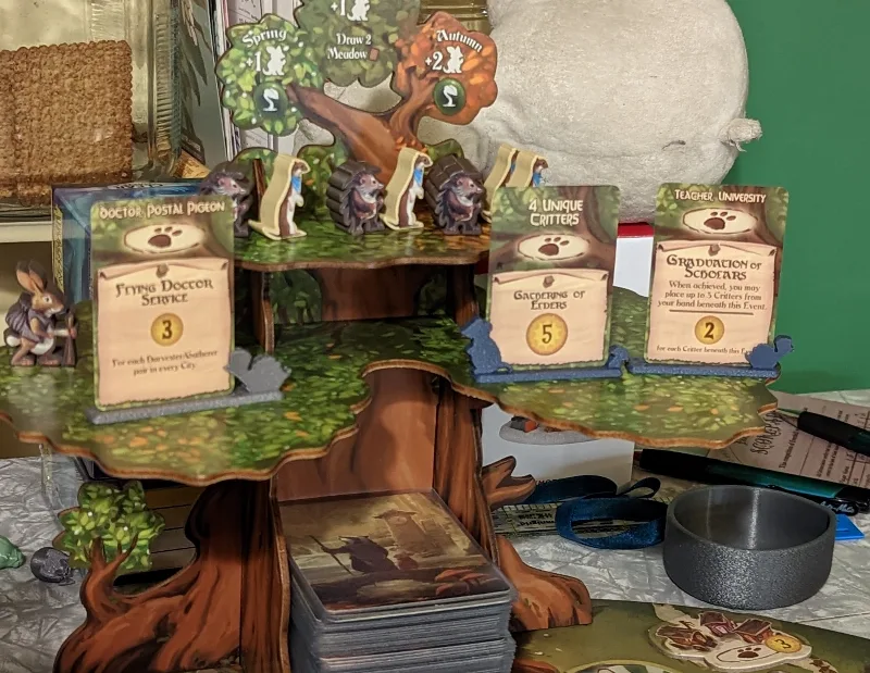 Everdell Special Event Card Stands - 44x66mm