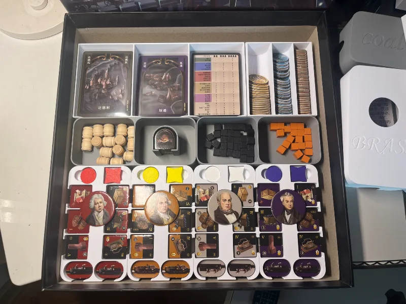 Brass: Birmingham Board Game Organizer