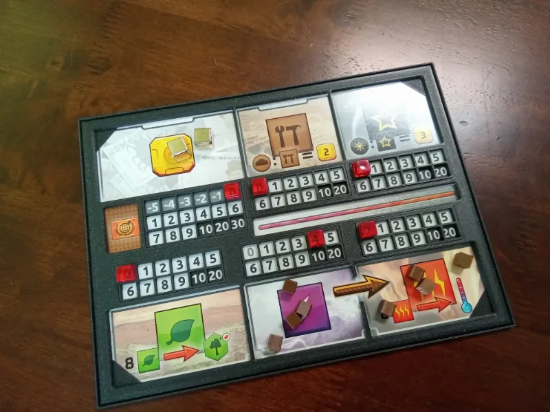 Terraforming Mars - Player Mat Organizer