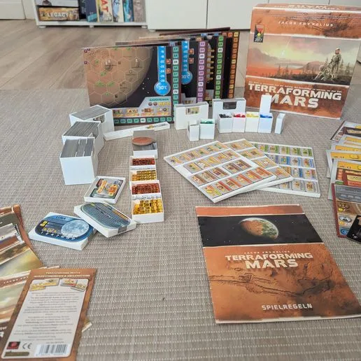 Terraforming Mars Insert - All expansions until 2026 in basegame box