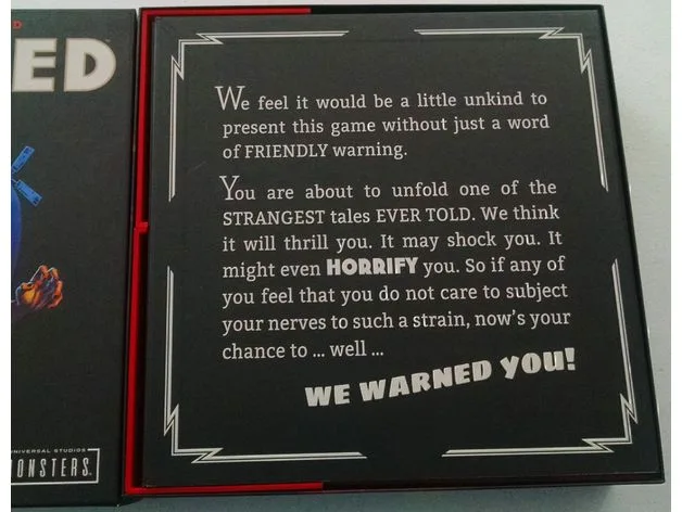 Horrified Insert