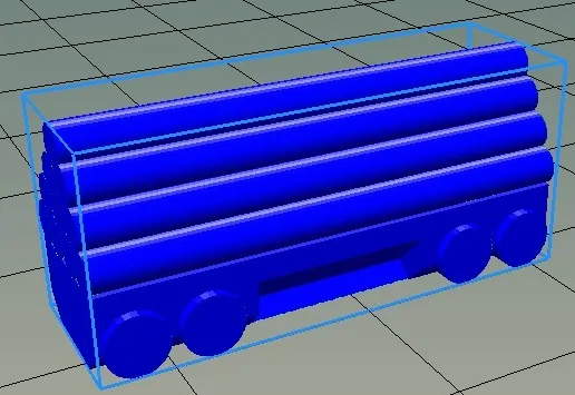 Ticket To Ride Log Car
