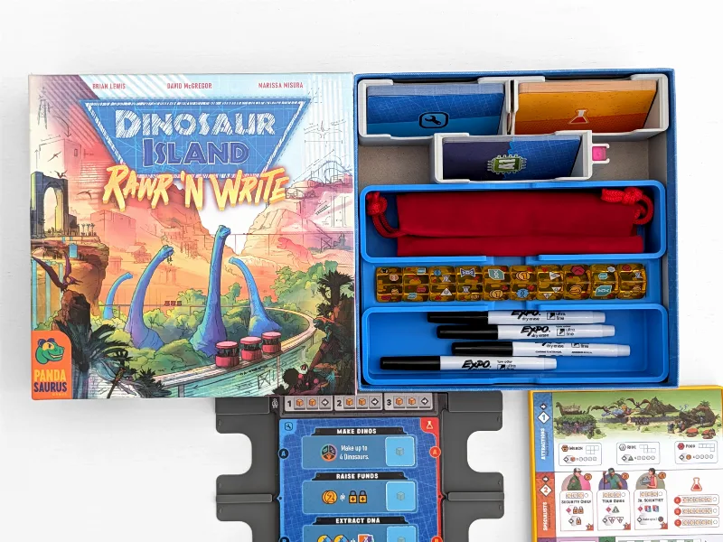 Dinosaur Island: Rawr and Write: Organizer Insert