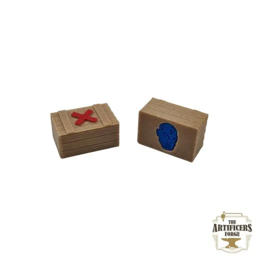 Zombicide Classic & 2nd Edition Objective Tokens STL | Board Game