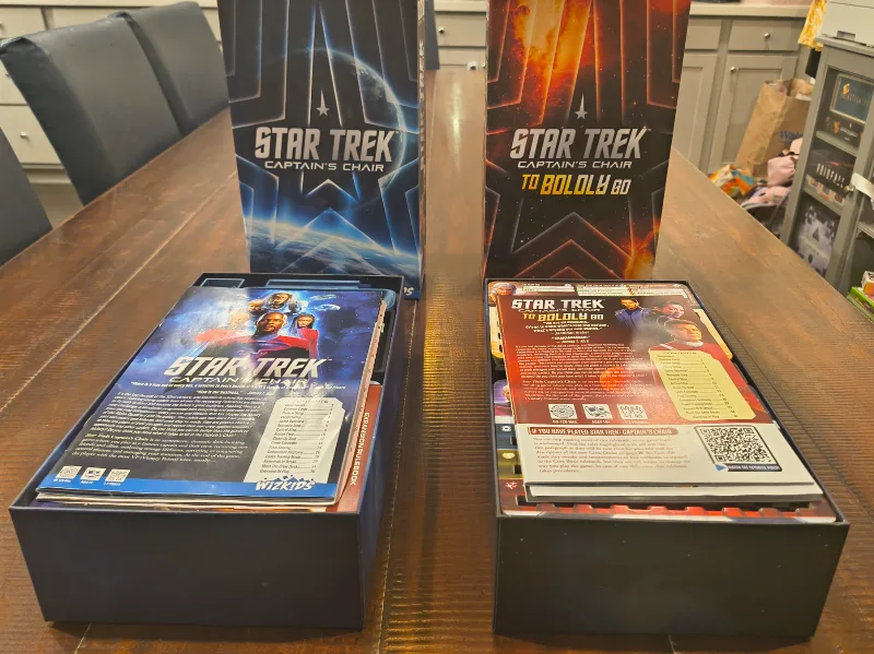 Star Trek: Captain's Chair - Insert Mod to 2 Boxes