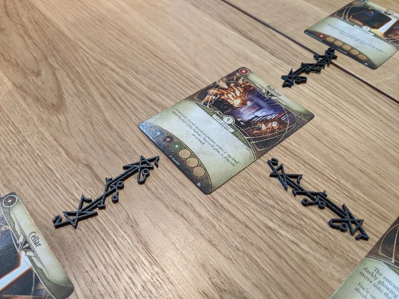 Location connectors for Arkham Horror The Card Game