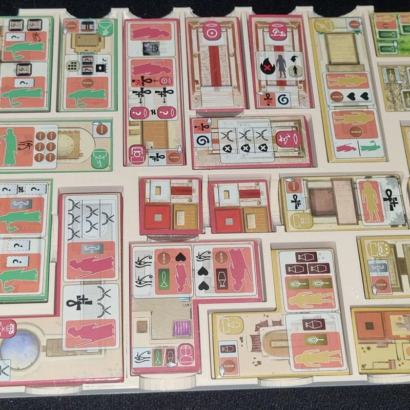 Keops boardgame Insert for buildings