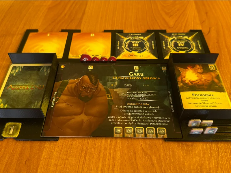 Aeon's End Card Organizer / Player Dashboard