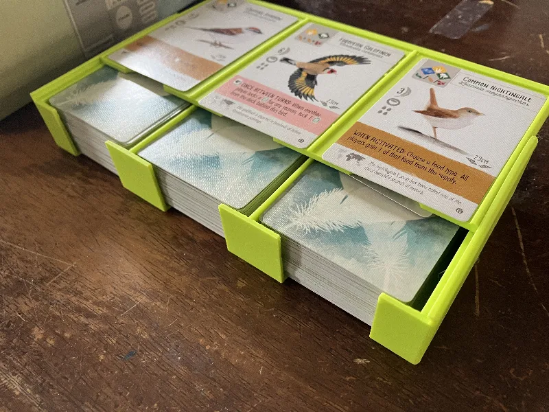 Wingspan - Three-Wide Card Tray With Lid (v2)