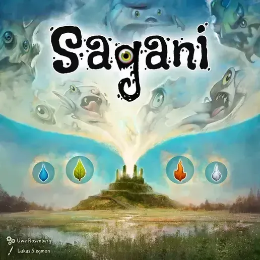 Sagani – Board Game Organizer / Insert (3D Printable STL)