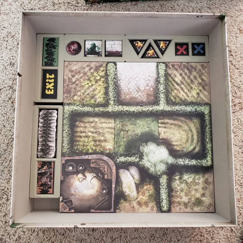Zombicide Green Horde plus expansions *Rough & Ready* game organizer - okay with Black Plague