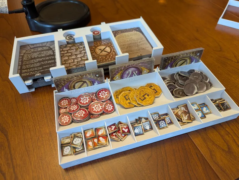 Gloomhaven setup and play caddy