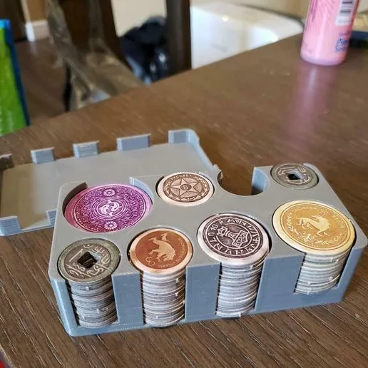 Scythe Coin holder (Cardboard)