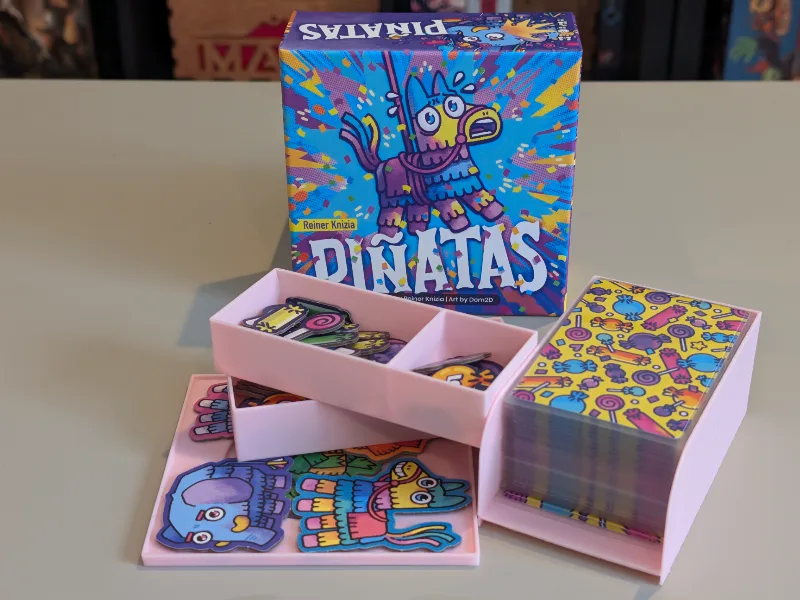 Piñatas Board Game Organizer