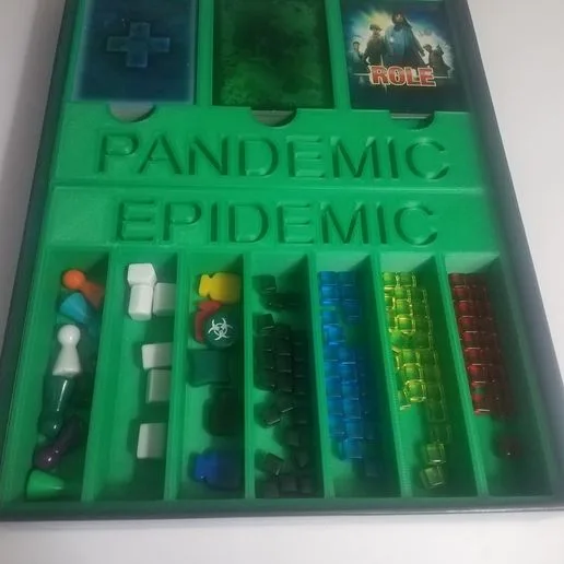Pandemic Board Game Insert