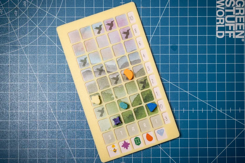 Wingspan Americas - Hummingbirds Tray and replacement Meeples