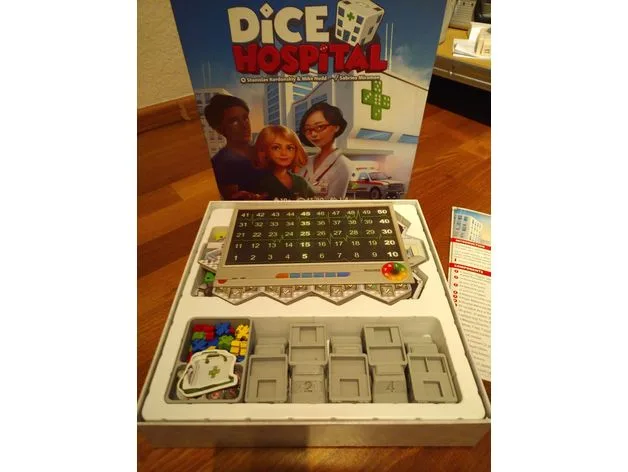 Dice Hospital Organizer