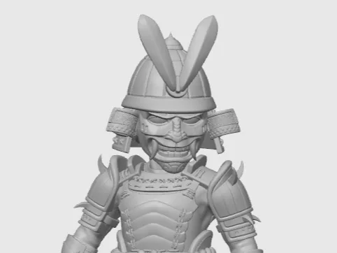 Miniature Samurai Figurine/Model