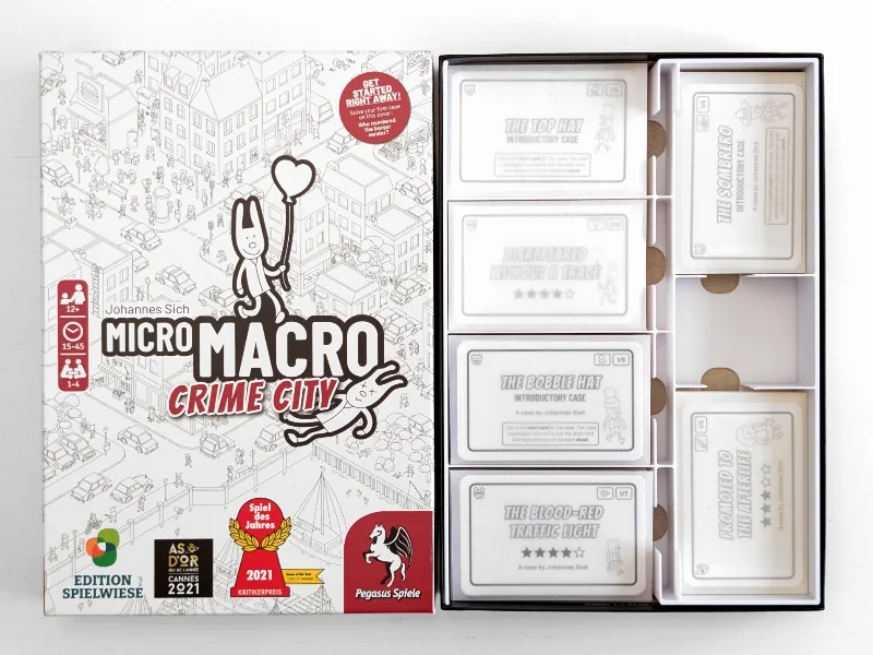MicroMacro: Crime City - 3-in-1 - Organizer Insert