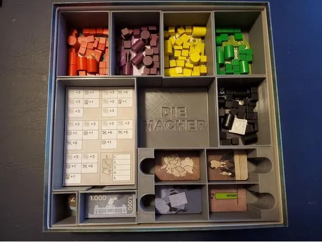 Die Macher Board Game Insert