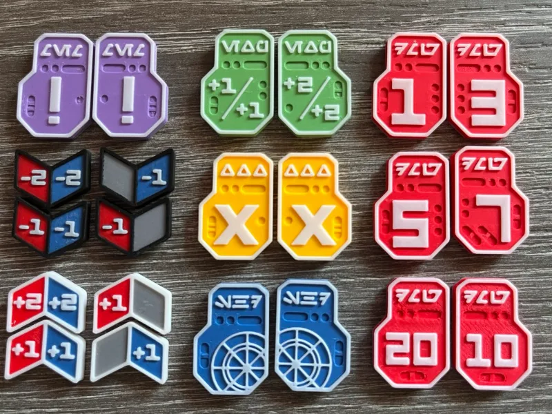 Star Wars Unlimited compatible tokens and tray