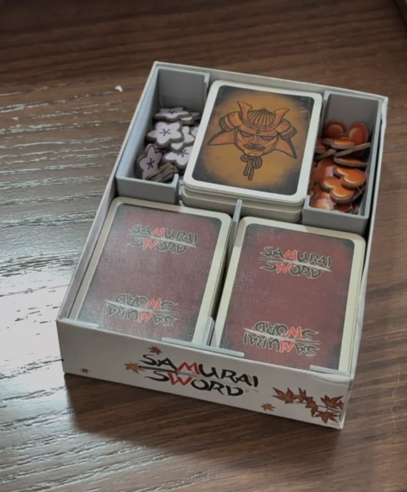 Samurai Sword + Rising Sun Expansion Game Insert