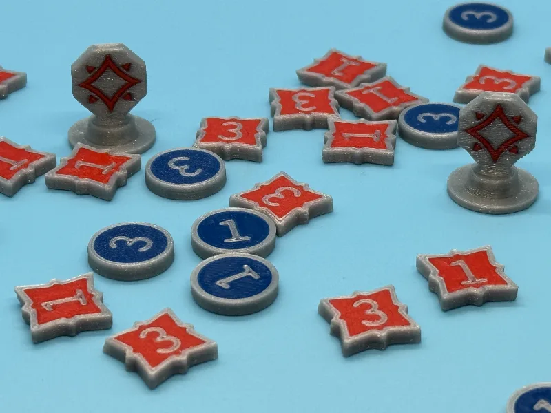 Upgraded Tokens for Summoner Wars 2nd Edition