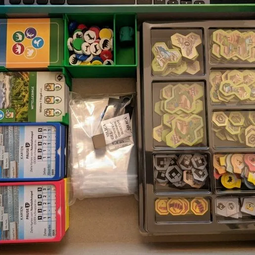 Ark Nova minimal insert for unsleeved cards