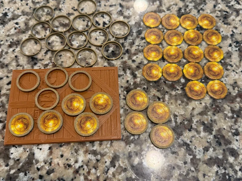 Lost Ruins of Arnak - Coin & Compass Protectors
