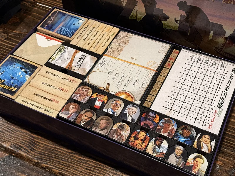 Detective: City of Angels All Expansions and Promos Insert (2026)